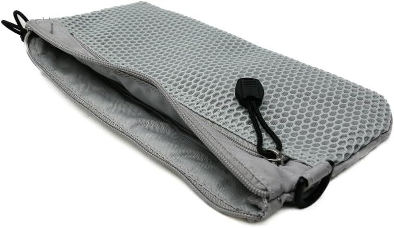 Daiso Multipurpose Pouch -L Fastener- Grey - Image 2